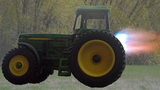 Agile Fired John Deere Tractor